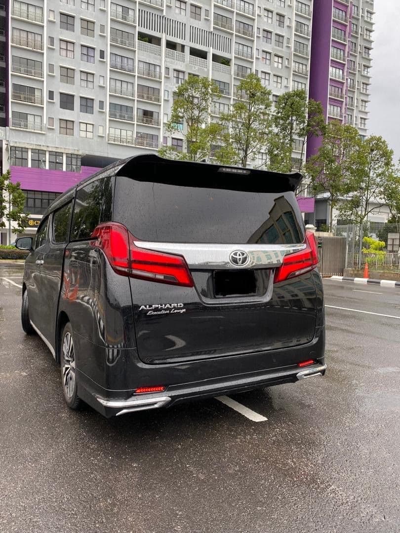 2022 Toyota Alphard Airport Transfer thumbnail 2